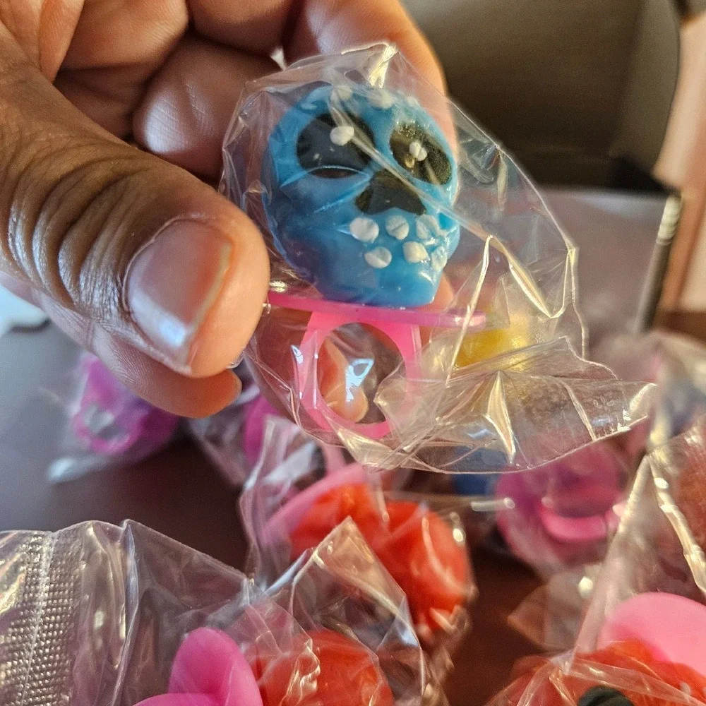 Halloween Candy Ring Pops Skull Vampire Ghost Witch Treat‎ Party Favors